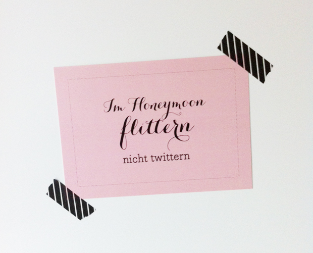 Free Download: Im Honeymoon flittern, nicht twittern!