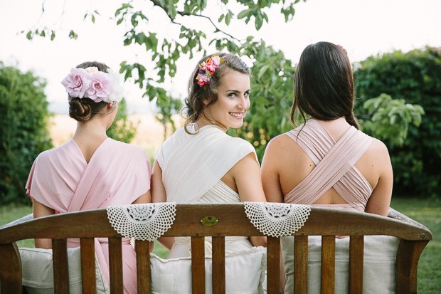 Braut & Brautjungfern: Romantik in Rose von doho Fotografie