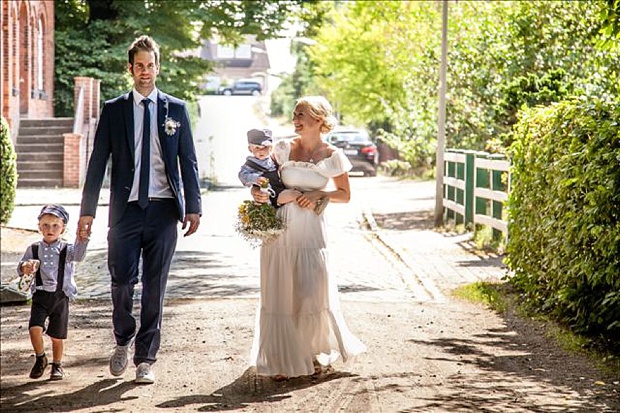 Fröhliche DIY-Familien-Hochzeit in Hamburg