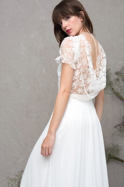 therese & luise_Helene_Brautkleid_Spitze_RÅckenausschnitt_Wasserfall_2