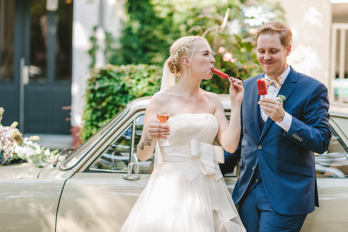 Hochzeitstrend Eis am Stiel: Paletas, SchleckDruff & Popster zum Sektempfang