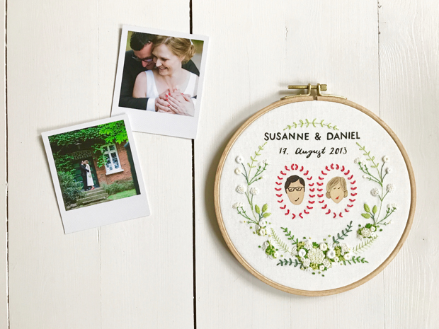 „Wedding Hoops“ von mircat embroidery