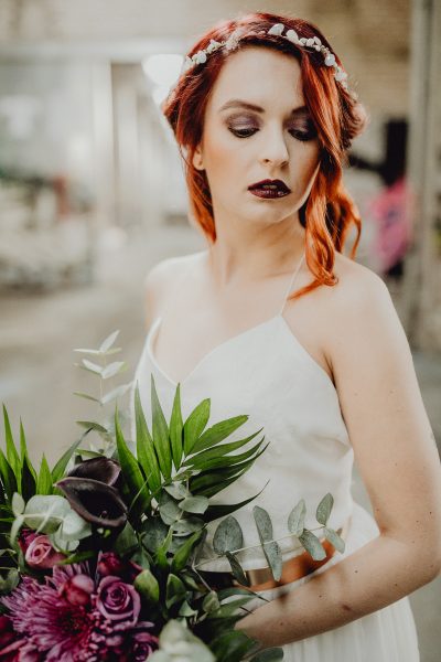 Dark Urban Wedding Styled Shoot